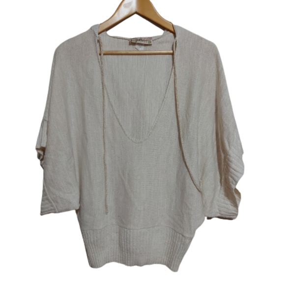 Younique Wide Sleeve Pullover Poncho Sweater small - Picture 11 of 11